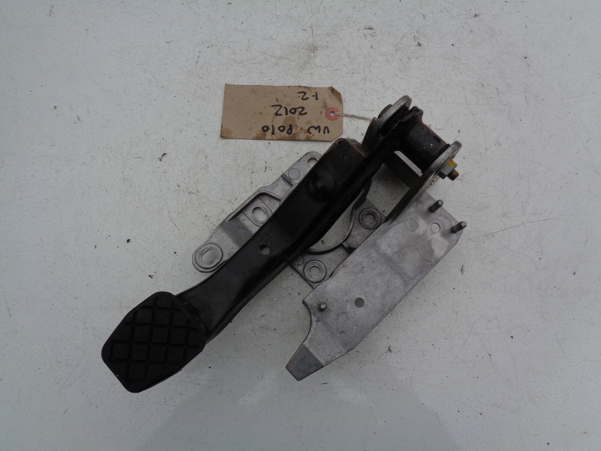 VW VOLKSWAGEN POLO 2012 MANUAL BRAKE FOOT PEDAL ASSEMBLY UNIT 6R2721058A