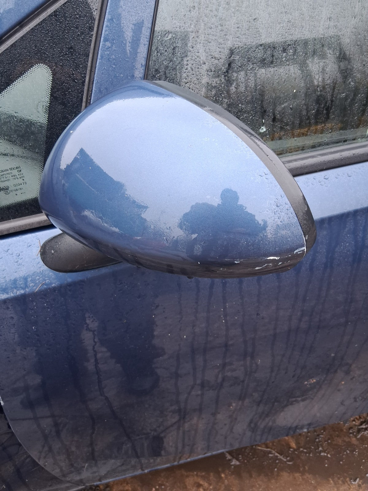 2017 VAUXHALL CORSA E NSF PASSENGER SIDE FRONT LEFT ELECTRIC WING MIRROR
