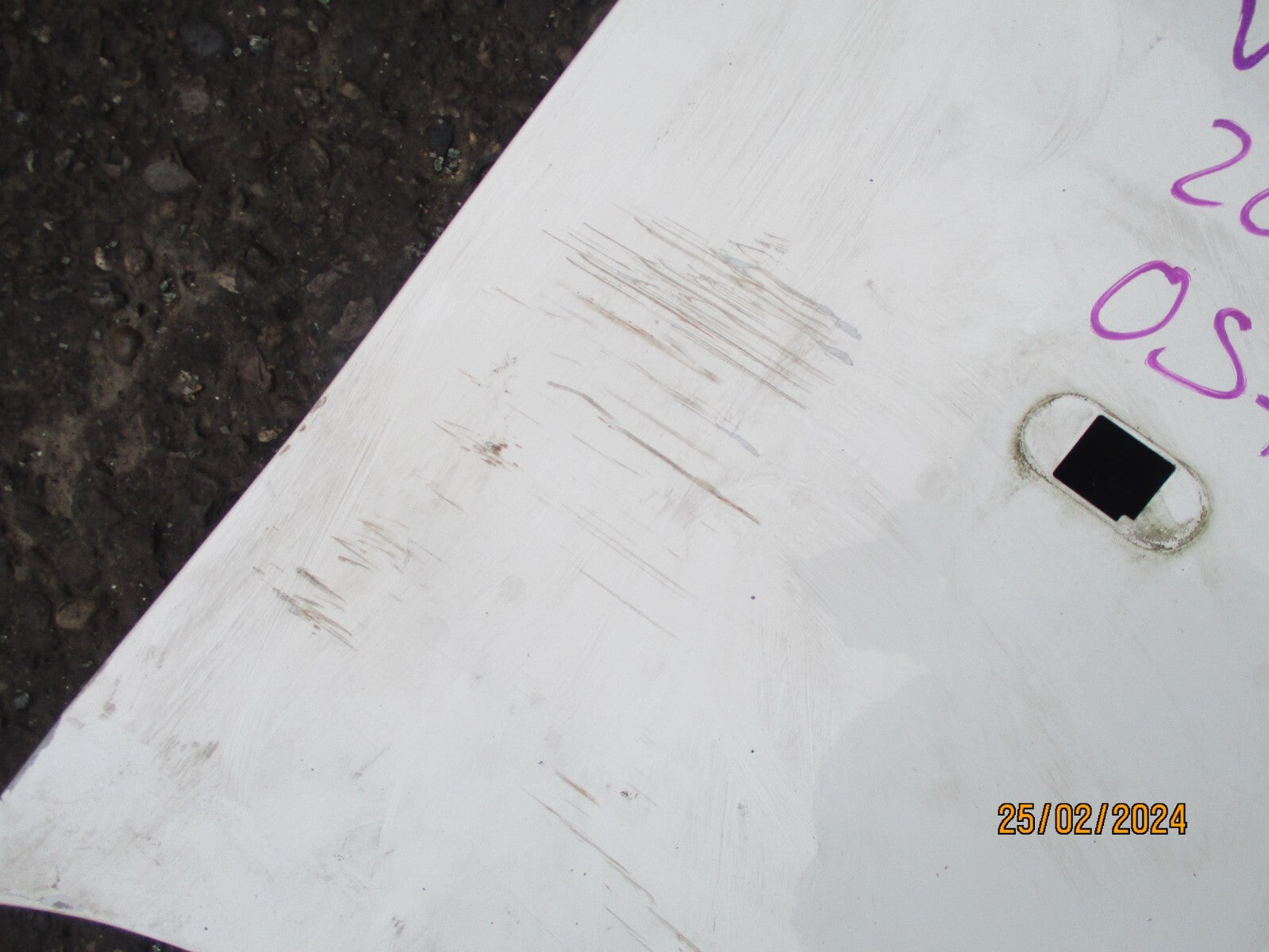 VAUXHALL VIVARO X82 MK2 2017 OS DRIVER SIDE WING PANEL WHITE
