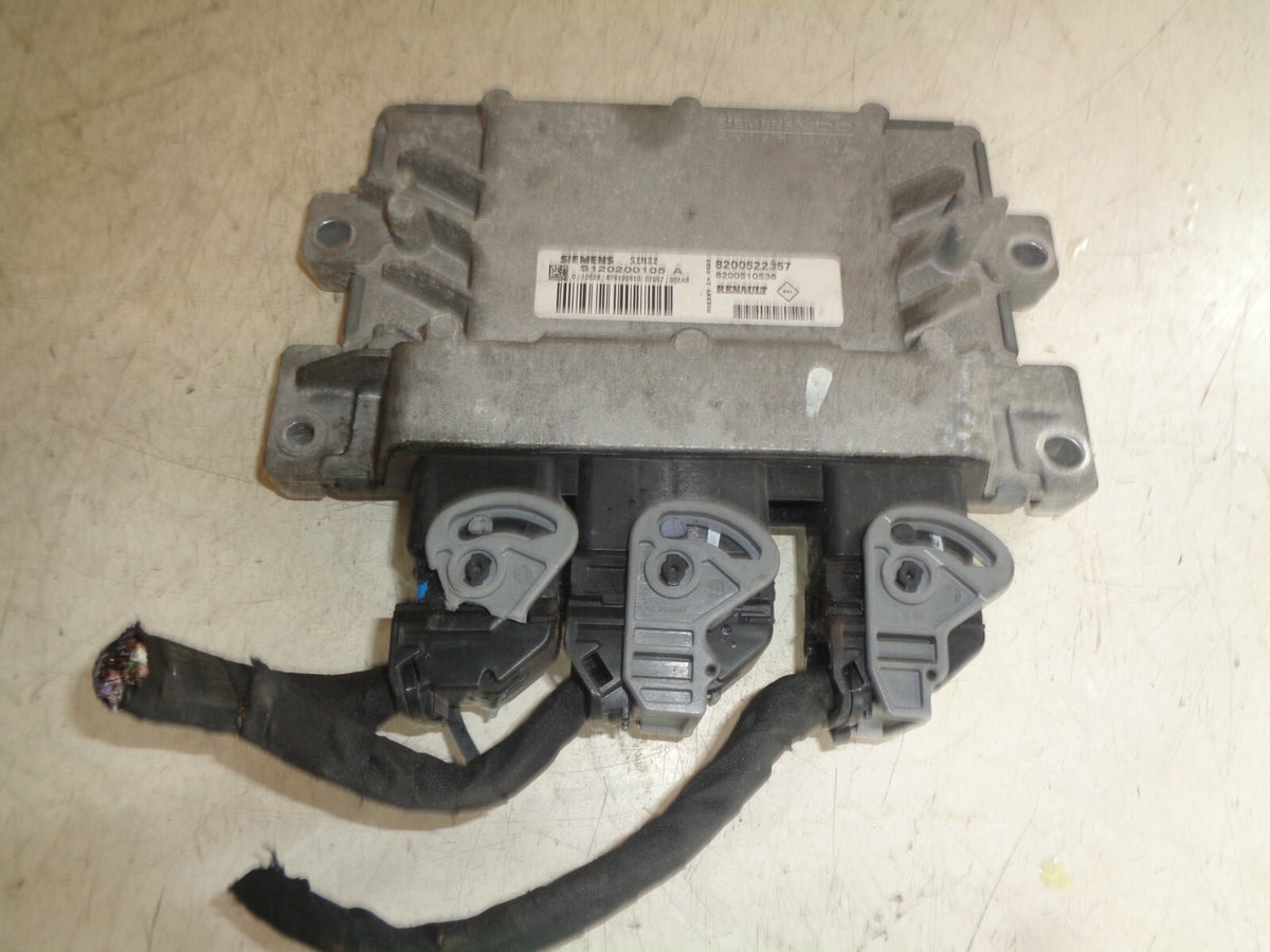 RENAULT CLIO 2009 MK3 1.2 PETROL MANUAL ECU ENGINE CONTROL MODUL UNIT 8200522357