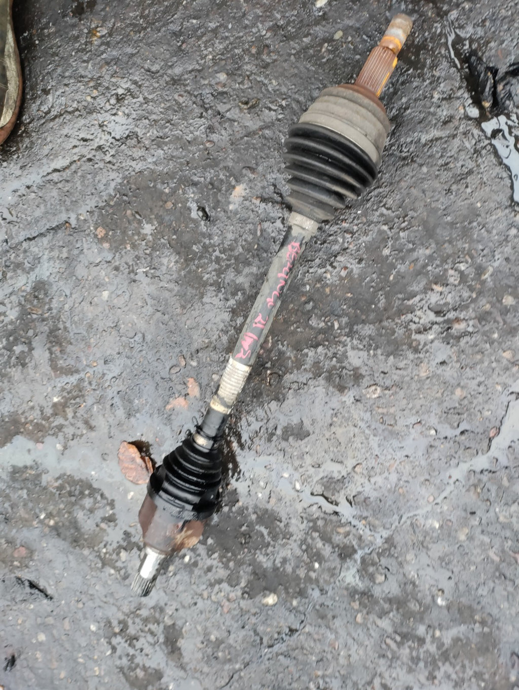 2021 CITROEN BERLINGO K9 1.5 DIESEL NS PASSENGER SIDE DRIVESHAFT 9820471280