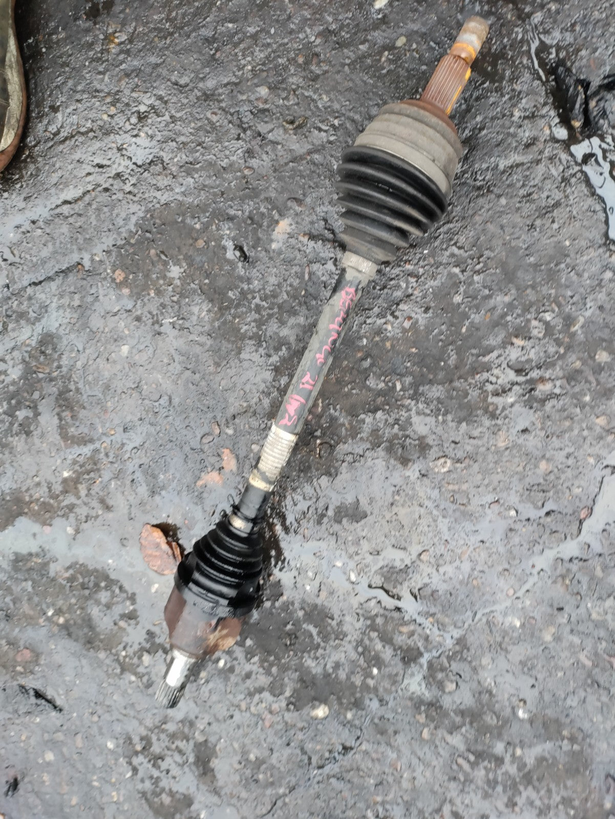 2021 CITROEN BERLINGO K9 1.5 DIESEL NS PASSENGER SIDE DRIVESHAFT 9820471280