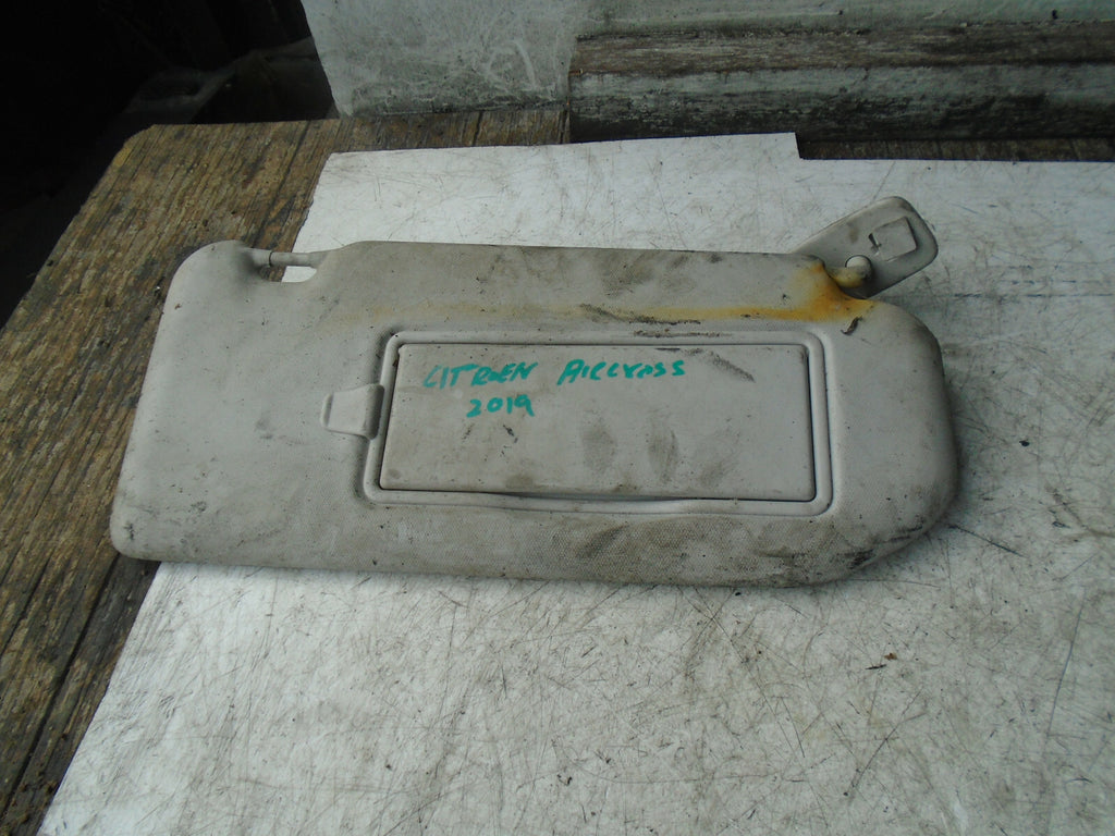 CITROEN C5 AIRCROSS 2019 FRONT DRIVER SIDE SUN VISOR