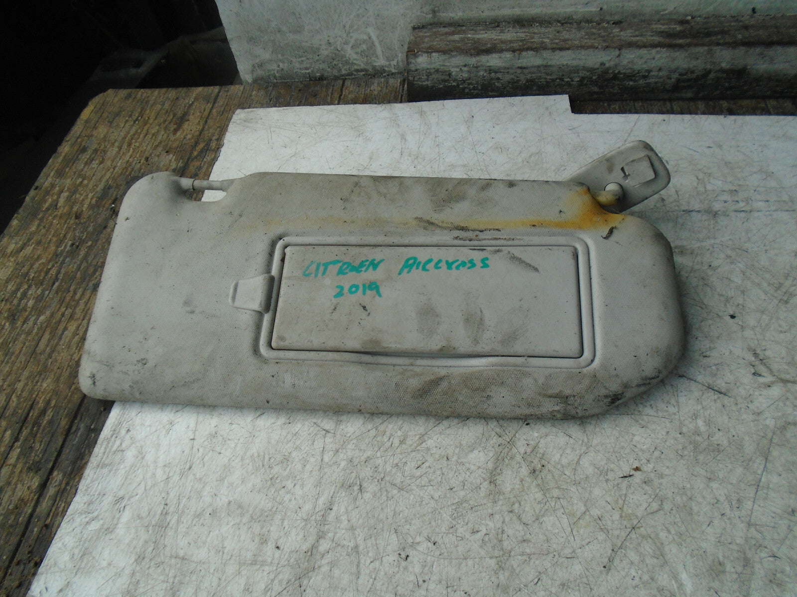 CITROEN C5 AIRCROSS 2019 FRONT DRIVER SIDE SUN VISOR