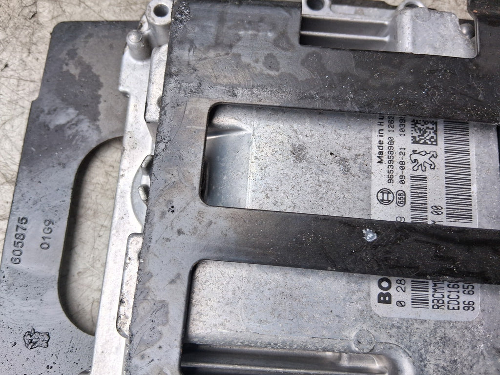 2009 CITROEN C4 PICASSO 1.6 DIESEL ECU ENGINE CONTROL UNIT 9653958980