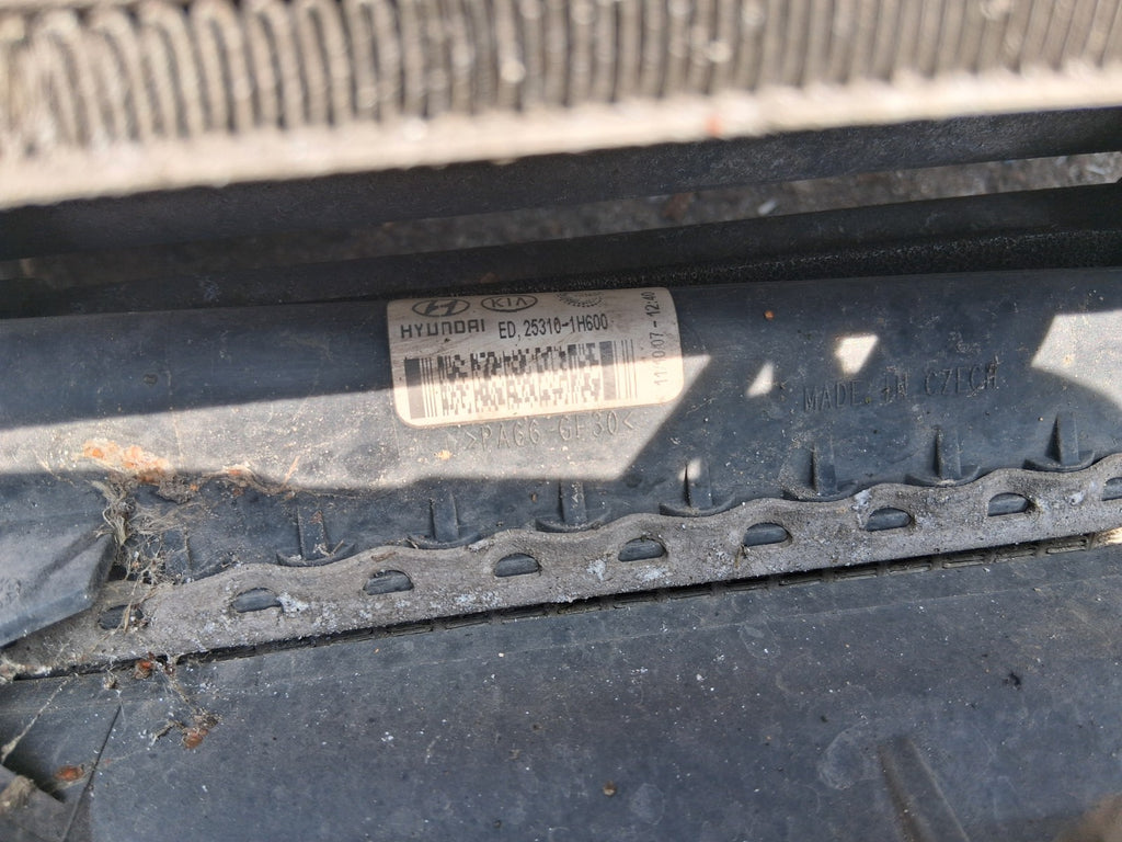 2007 KIA CEED RADIATOR RAD PACK 1.6 DIESEL 253101H600