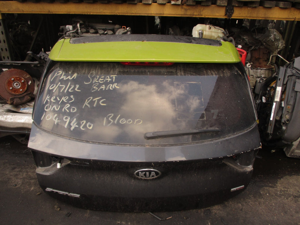 2018 KIA STONIC REAR BARE BOOTLID TAILGATE PERENNIAL GREY