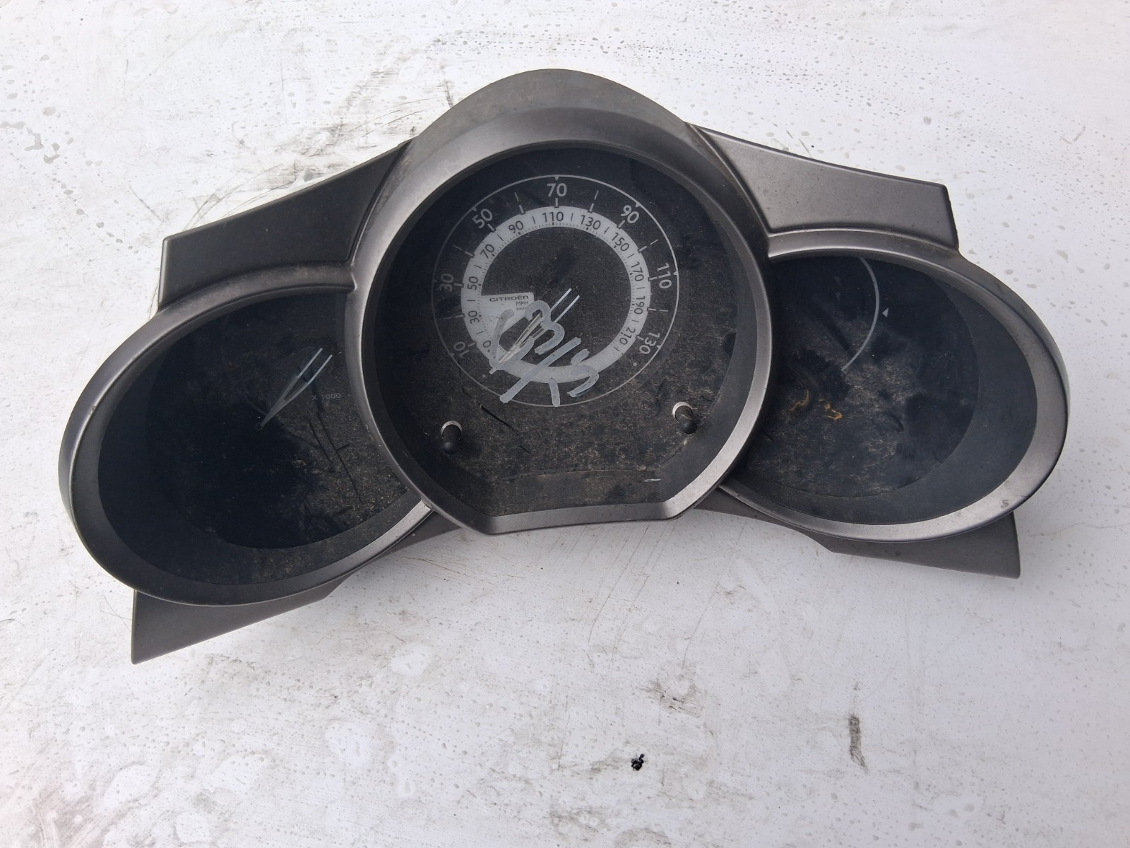 CITROEN C3 2010 SPEEDOMETER INSTRUMENT CLUSTER A2C53385740