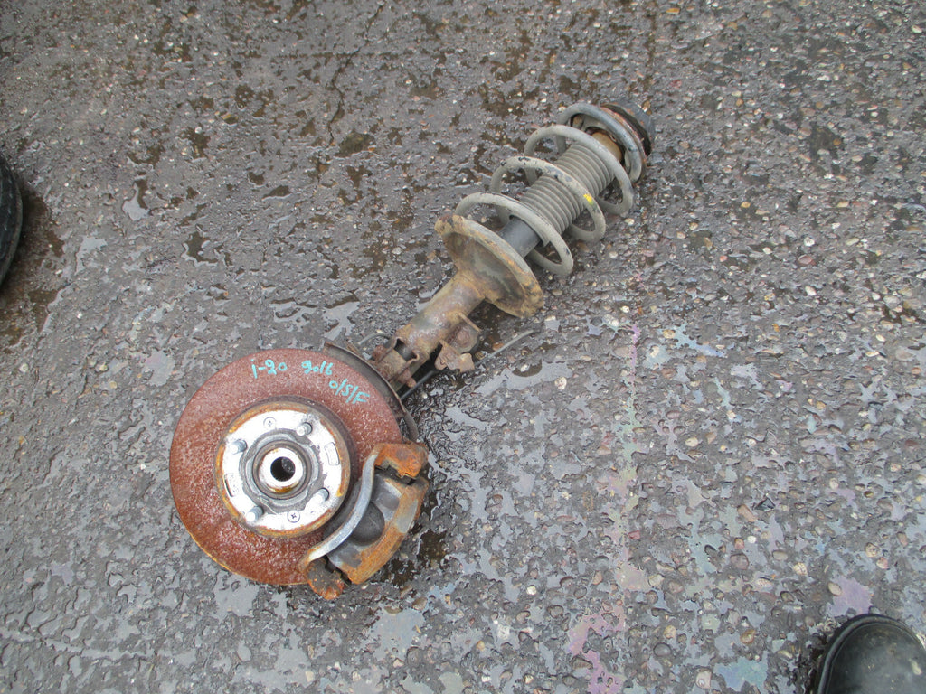 HYUNDAI I20 MK1 1.4 PETROL OSF DRIVER SIDE FRONT SHOCK SPRING LEG CALIPER