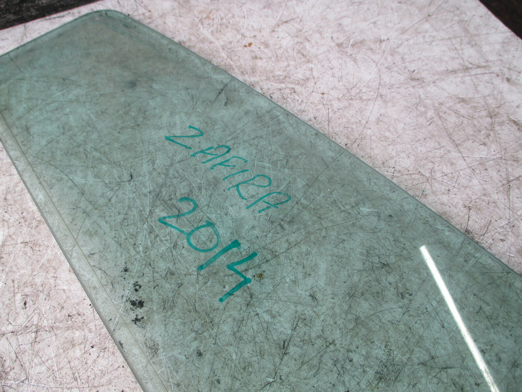 VAUXHALL ZAFIRA 2014 NSR PASSENGER SIDE REAR DOOR QUARTER WINDOW GLASS