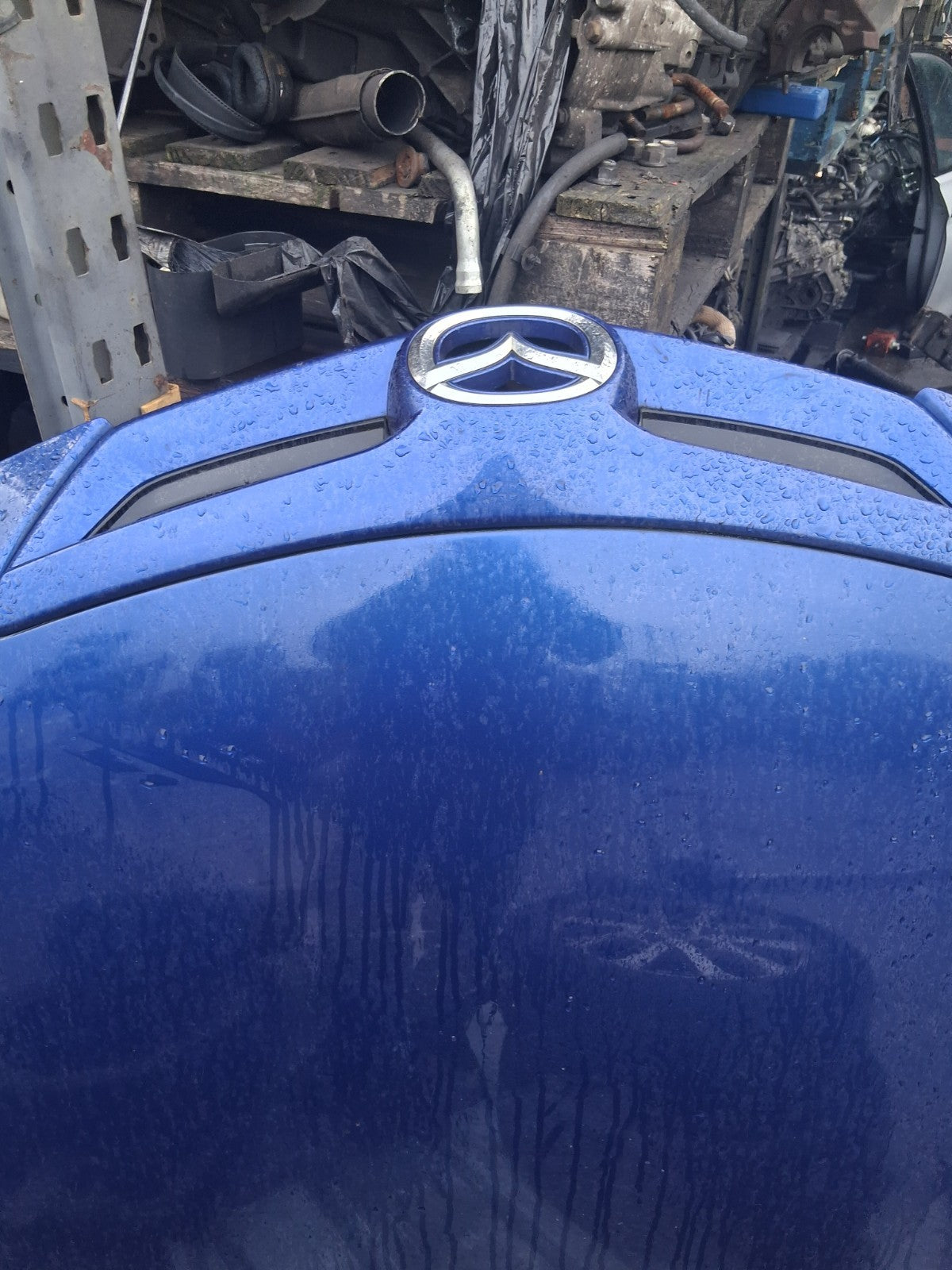 2008 MAZDA 3 BL TAKARA COMPLETE FRONT BONNET HOOD PANEL BLUE