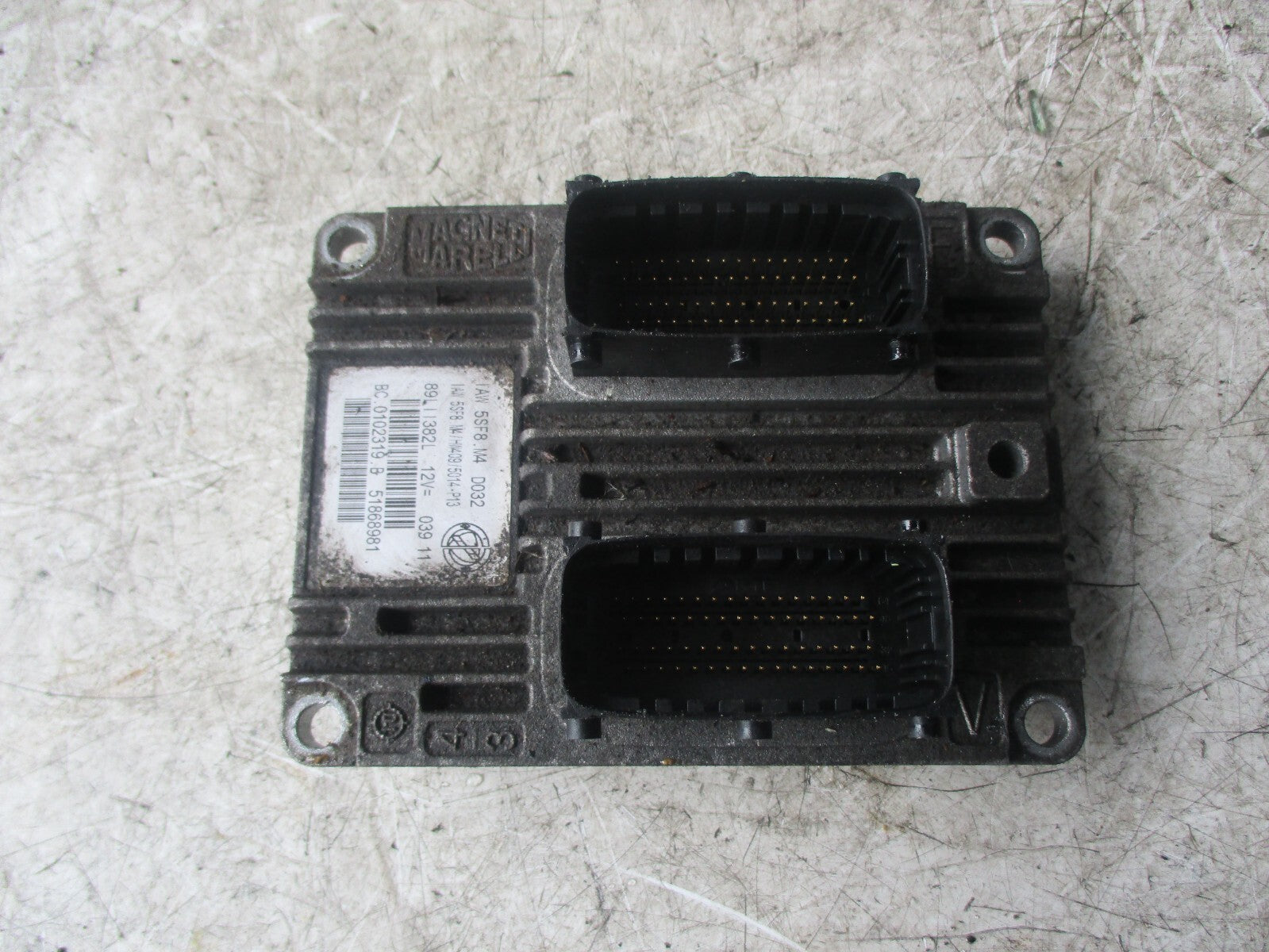 FIAT PANDA MK3 2011 1.2 ECU ENGINE CONTROL UNIT 51868981