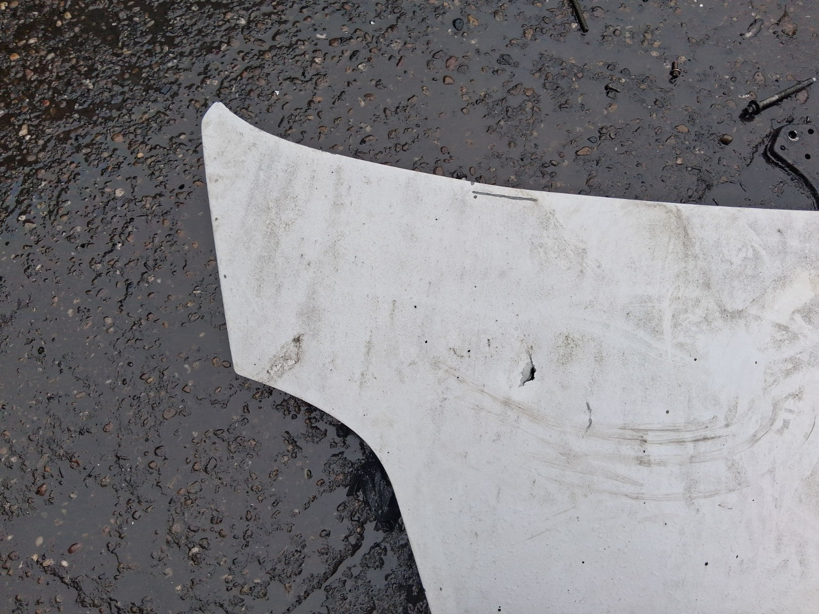 2005 VAUXHALL VIVARO MK1 FRONT BONNET HOOD PANEL WHITE