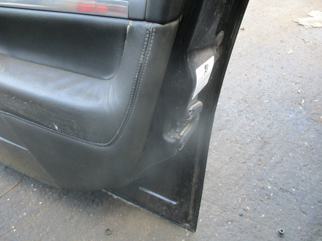 VAUXHALL SIGNUM 2003 - 2008 OSF DRIVER SIDE FRONT DOOR CARD HANDLE GLASS BLACK