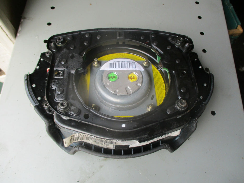 MERCEDES E CLASS W211 2004 STEERING WHEEL AIRBAG & SWITCHES 61245240F 2118600402