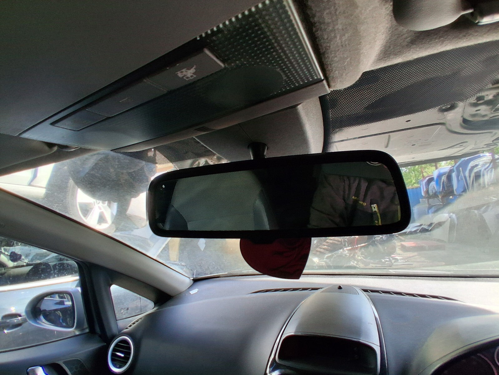 2009 VAUXHALL CORSA D INTERIOR REAR VIEW MIRROR