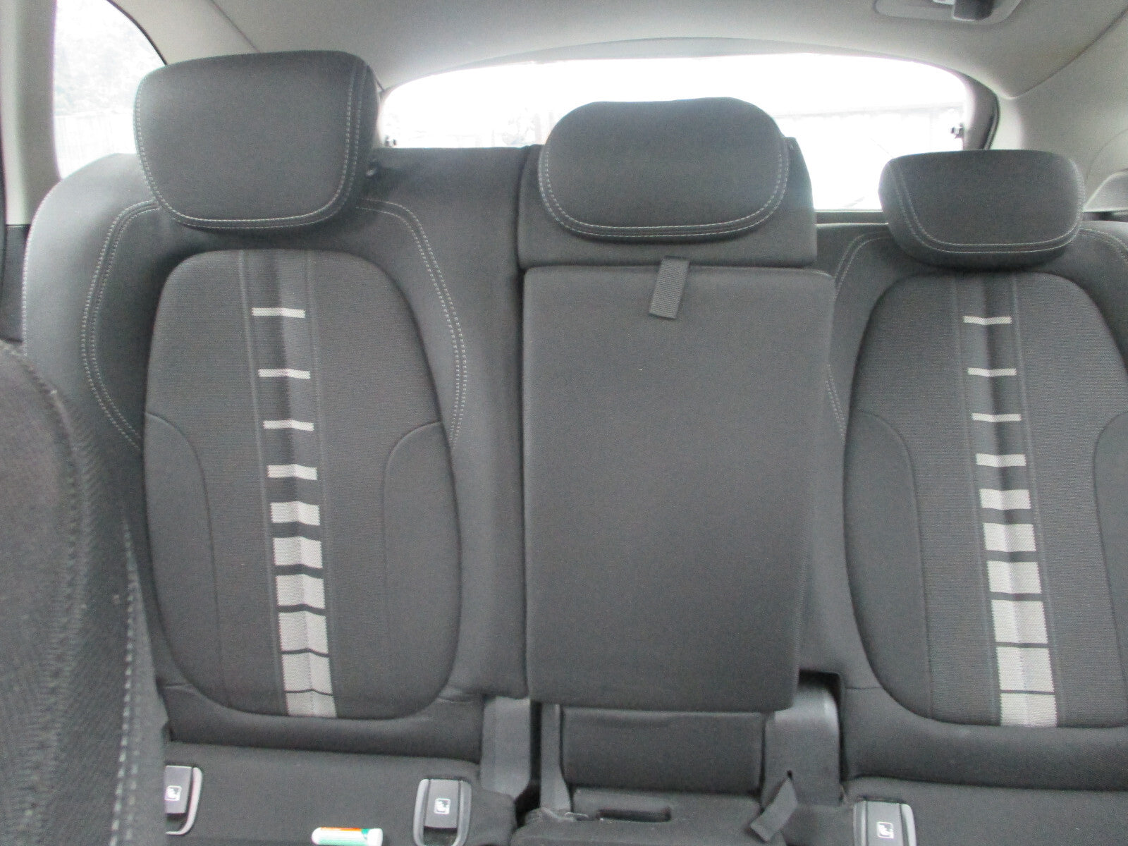 BMW X1 2018 F48 X DRIVE REAR COMPLETE SEATS BASE & BACK WITH CUP HOLDERS FABRIC