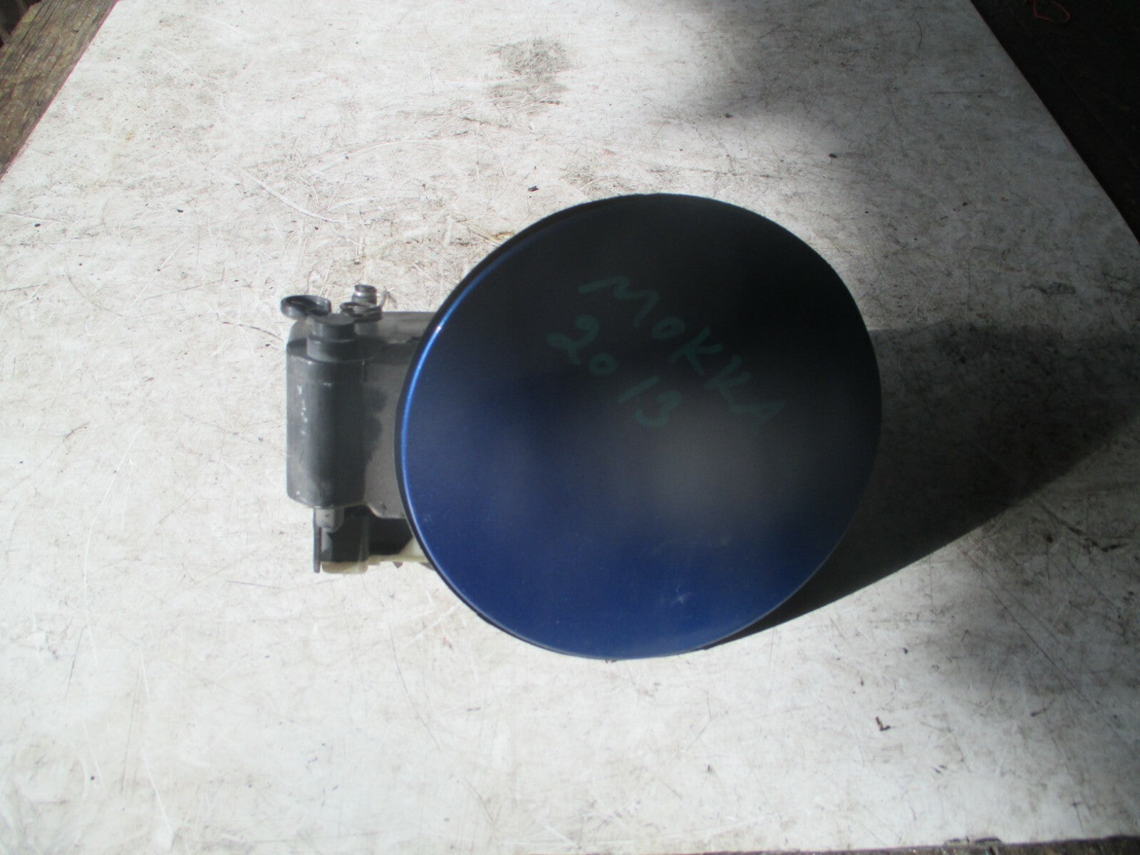 VAUXHALL MOKKA 2013 MK1 J13 FUEL FILLER CAP BLUE 95147032