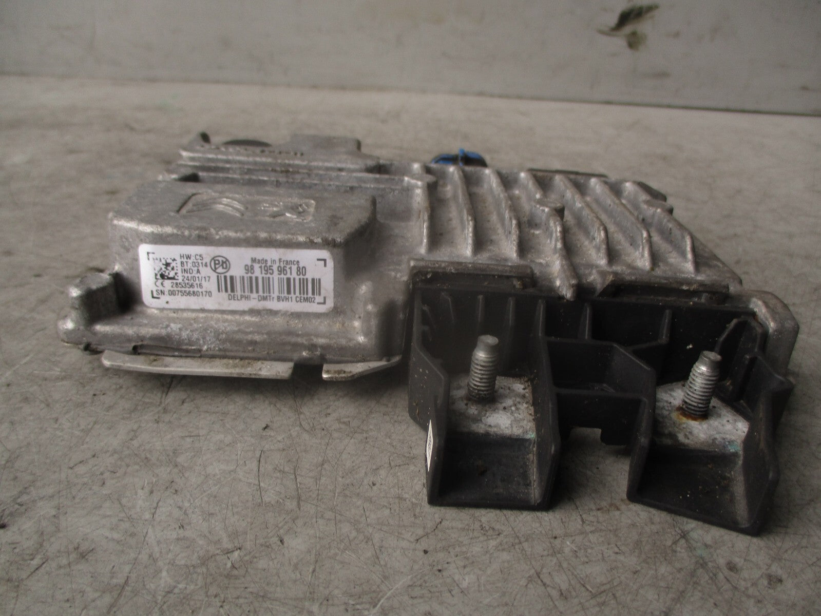 2011 CITROEN DS3 1.2 DIESEL ECU ENGINE CONTROL UNIT 9819596180