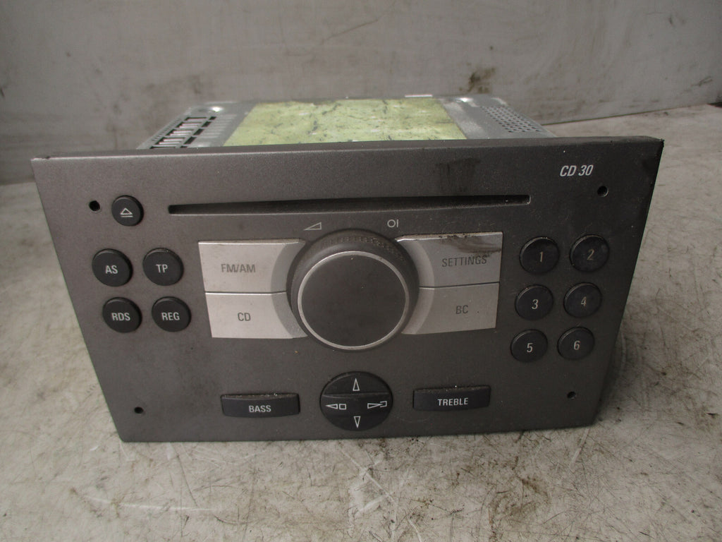 2005 VAUXHALL CORSA C RADIO CD PLAYER HEAD UNIT 13190853