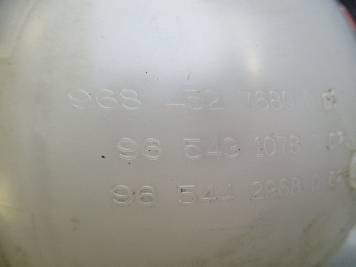 CITROEN C4 PICASSO 1.6 HDI 2008 WATER COOLANT EXPANSION TANK BOTTLE 9684527680