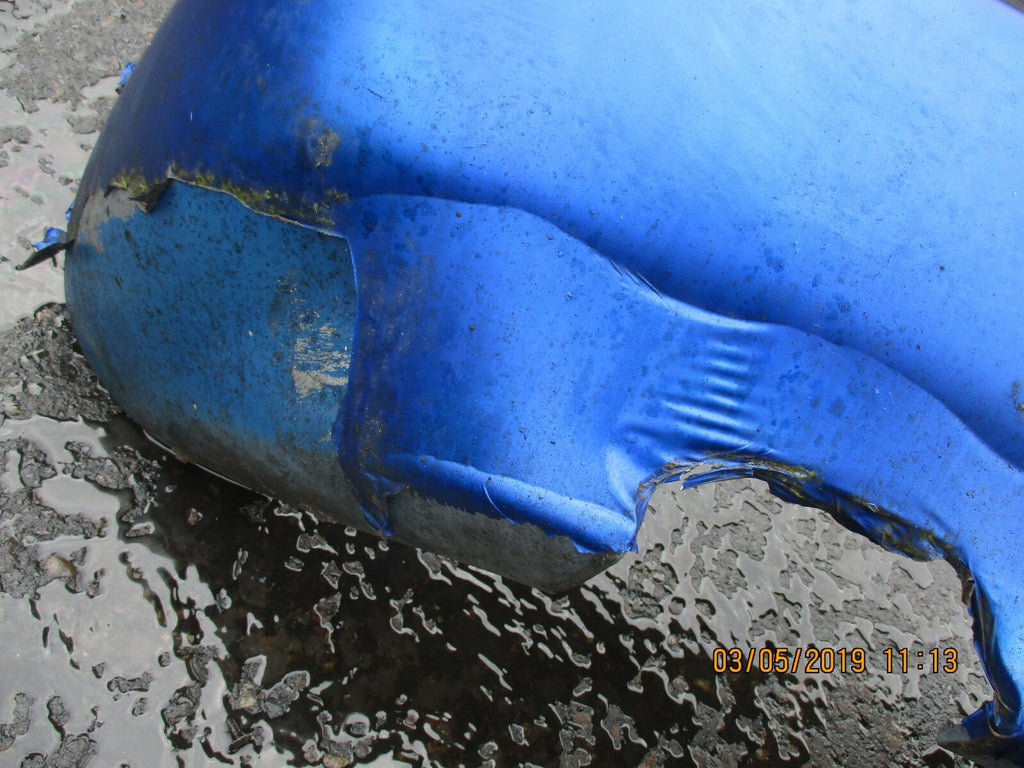 BMW Z3 E36 COMPLETE REAR BUMPER BLUE