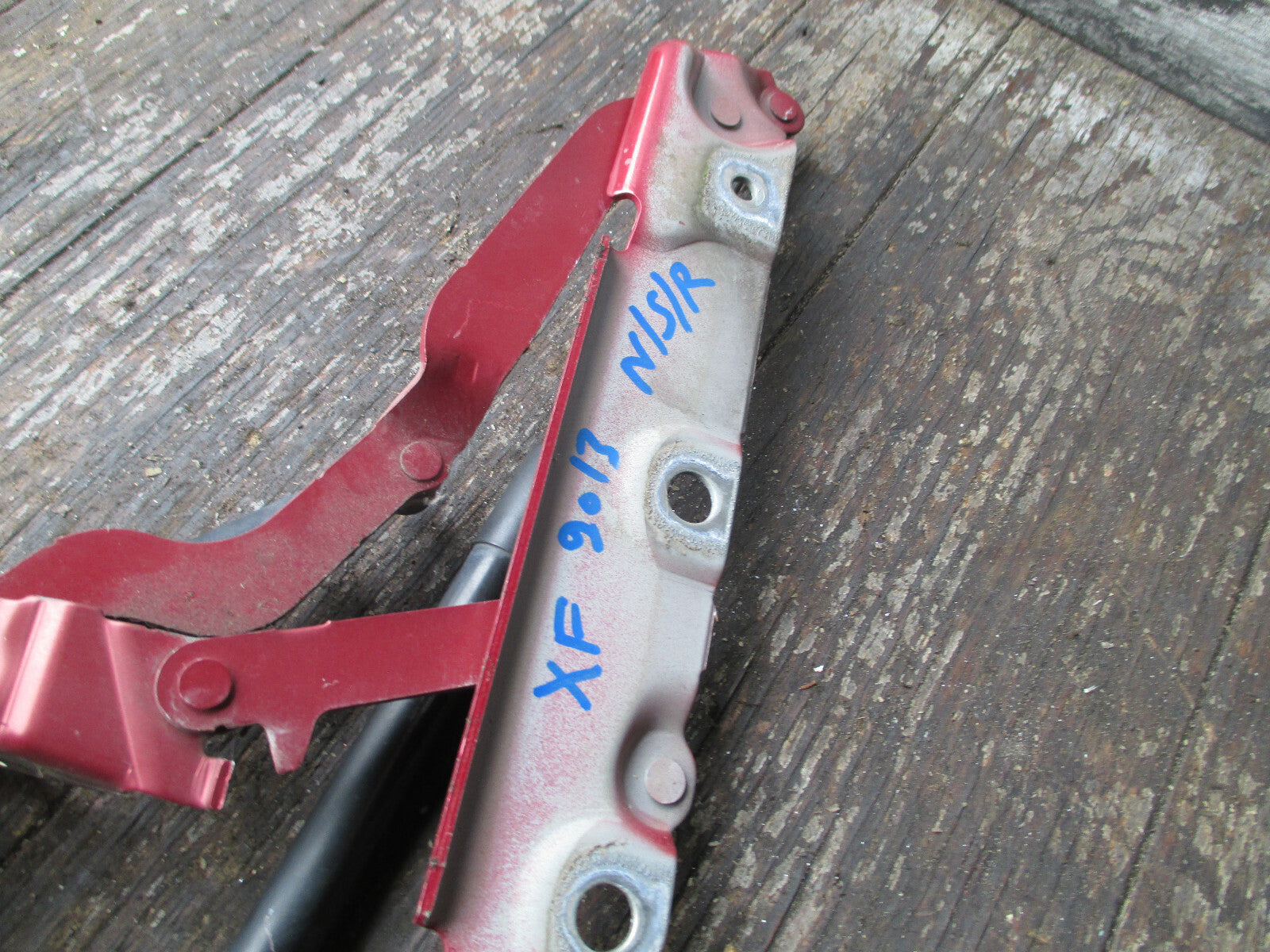 JAGUAR XF 2013 FACELIFT NSR PASSENGER SIDE REAR BOOTLID HINGES 8X2342700