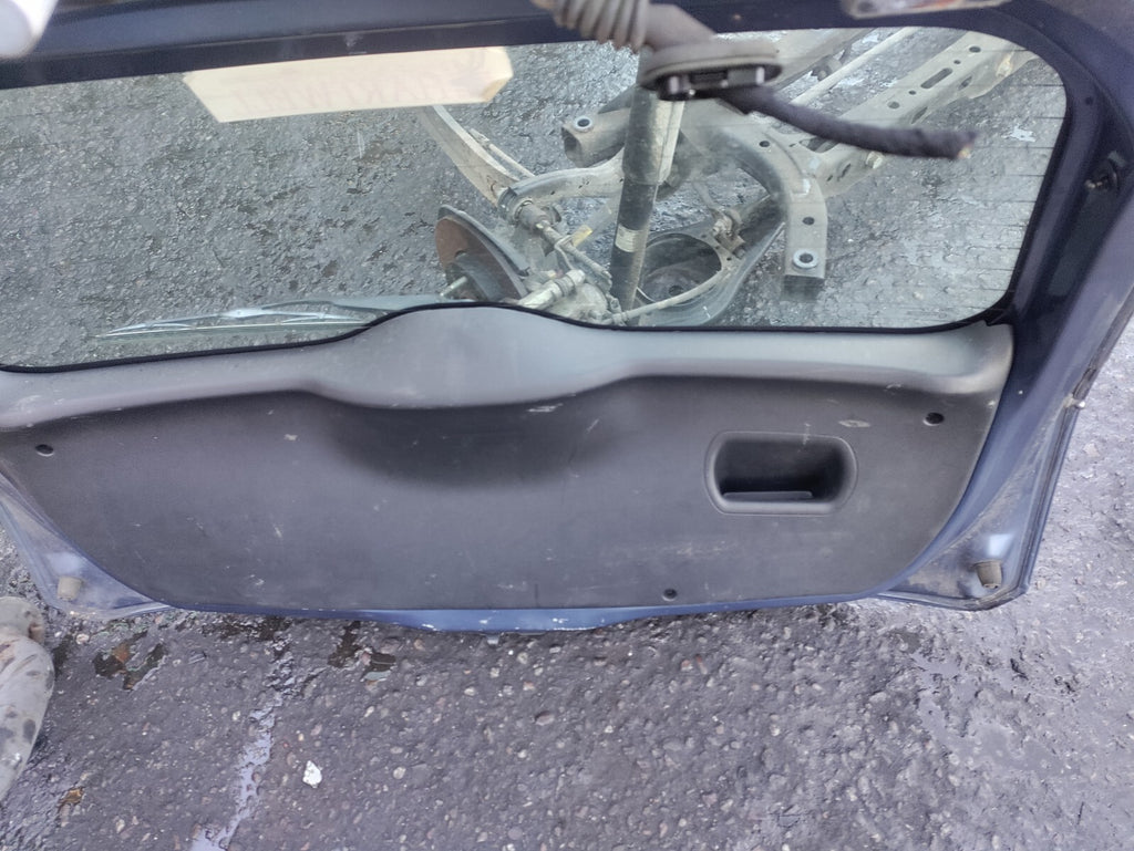 FORD FIESTA 2005 MK6 5 DOOR REAR COMPLETE TAILGATE BOOTLID BLUE