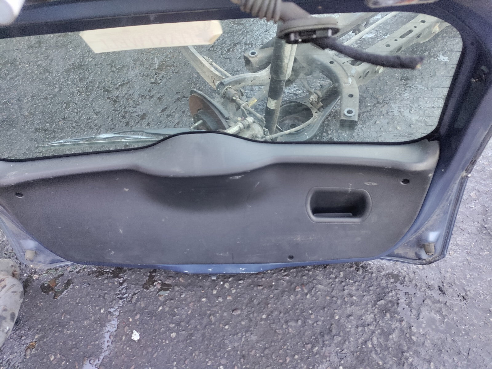 FORD FIESTA 2005 MK6 5 DOOR REAR COMPLETE TAILGATE BOOTLID BLUE