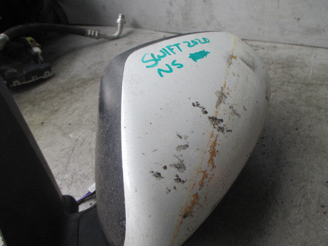 2020 SUZUKI SWIFT MK4 NSF PASSENGER SIDE FRONT WING MIRRIOR WHITE