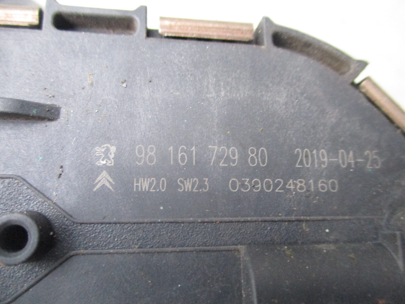 2019 CITROEN C4 GRAND PICASSO OSF DRIVER SIDE FRONT WIPER MOTOR 9816172980