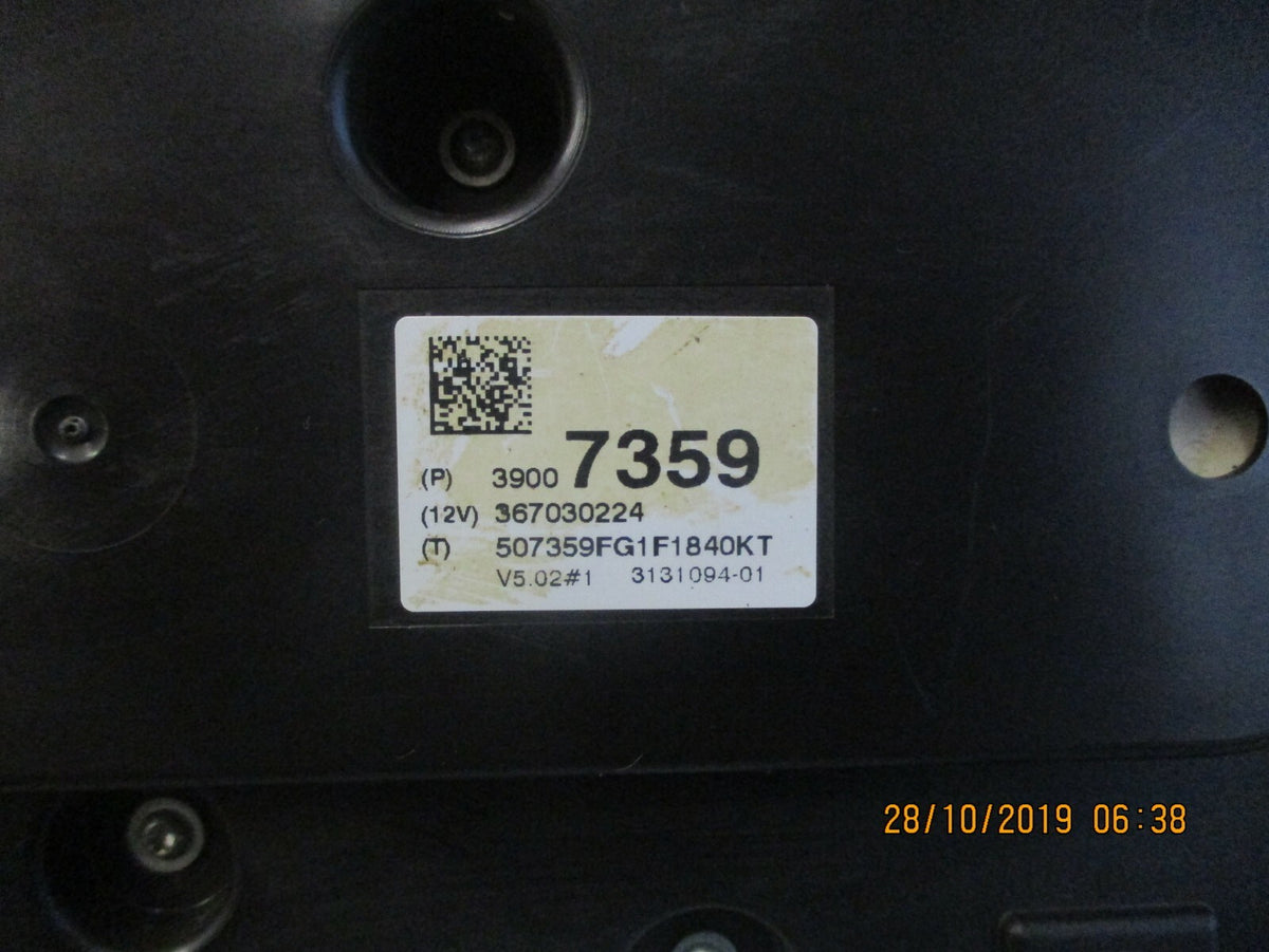 VAUXHALL CORSA E 1.4 PETROL SPEEDO CLOCKS  DIALS INSTRUMENT CLUSTER 367030224