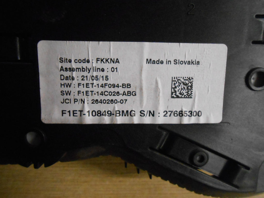 FORD FOCUS MK3 2015 1.5 TDCI CLOCKS SPEEDO INSTRUMENT CLUSTER F1ET10849BMG