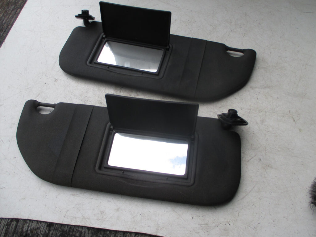 CITROEN DS3 2016 NSF OSF PASSENGER DRIVER SIDE FRONT SUN SHADE VISOR BLACK
