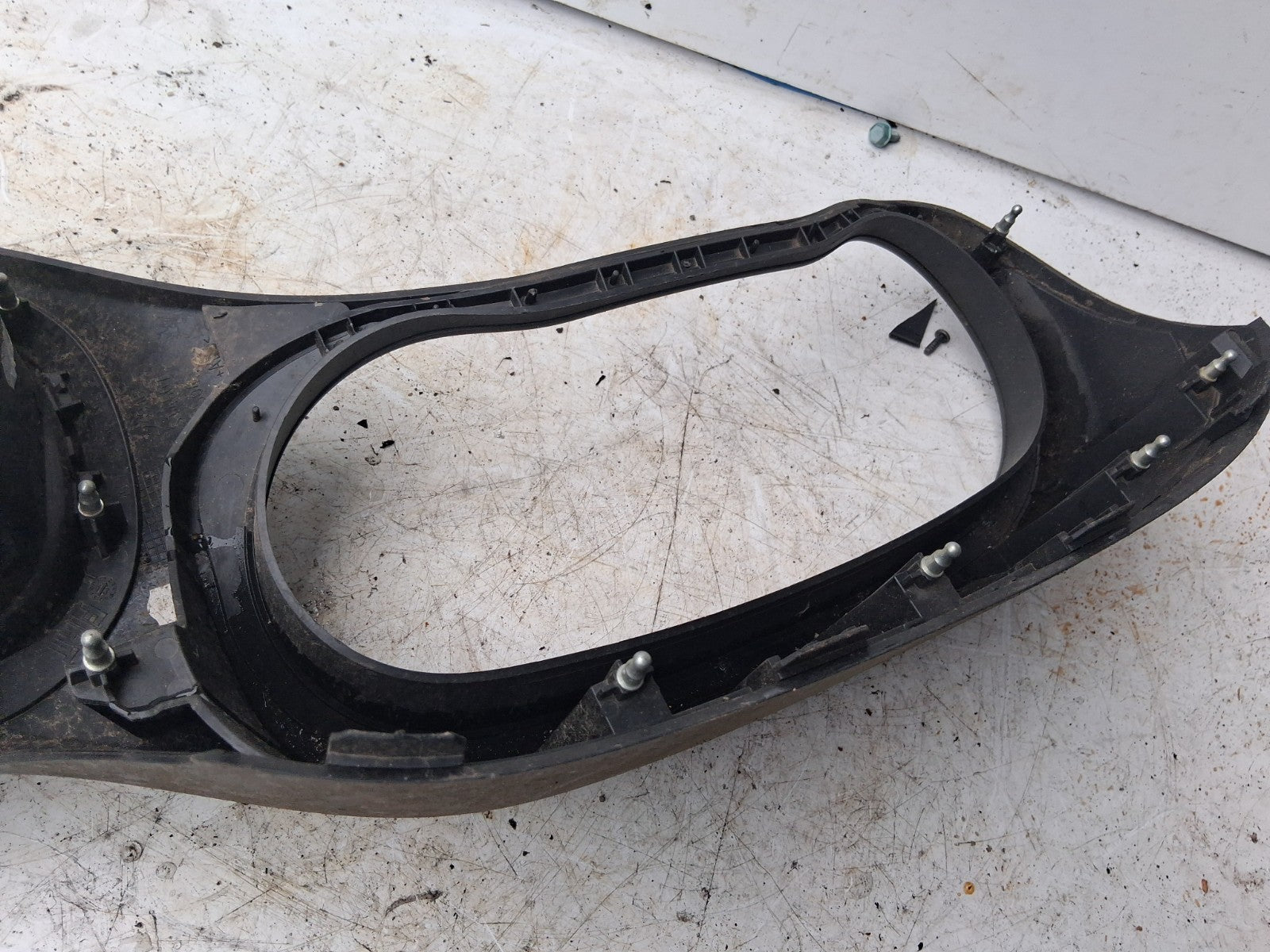 2012 FIAT 500 LOUNGE MK1 FRONT DASHBOARD AIR VENT TRIM PANNEL 735526478