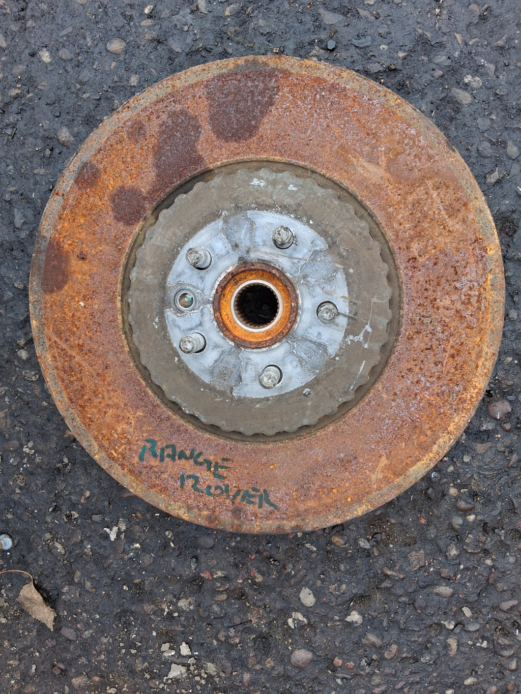 2015 RANGE ROVER EVOQUE L538 NSF PASSENGER SIDE FRONT LEFT HUB
