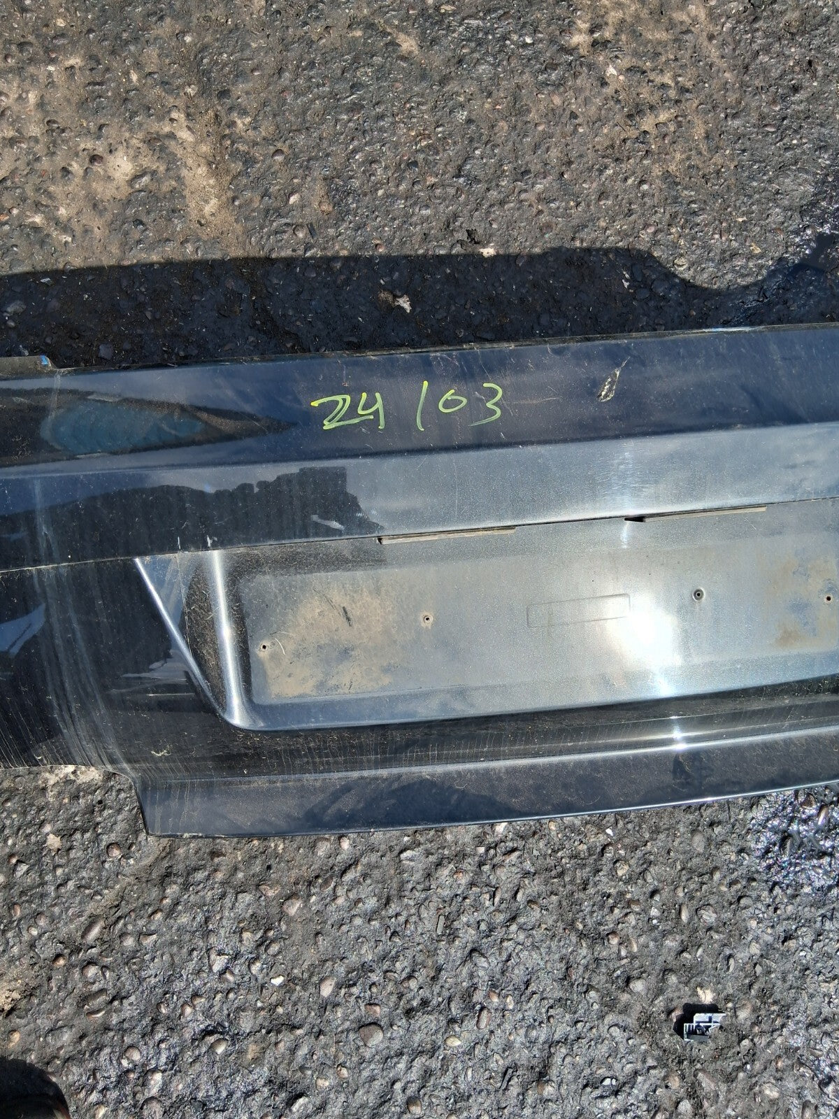 2003 BMW Z4 E85 3 DOOR CONVERTIBLE REAR BUMPER BLACK