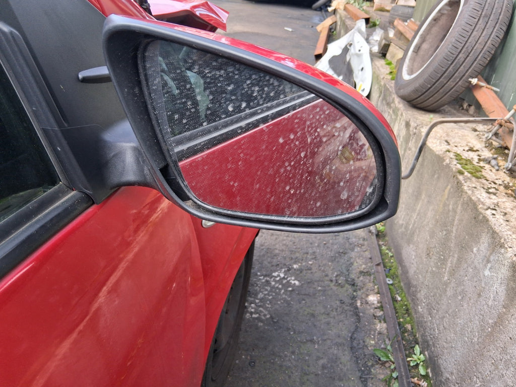 2016 PEUGEOT 108 MK2 OSF DRIVER SIDE FRONT RIGHT WING MIRROR RED