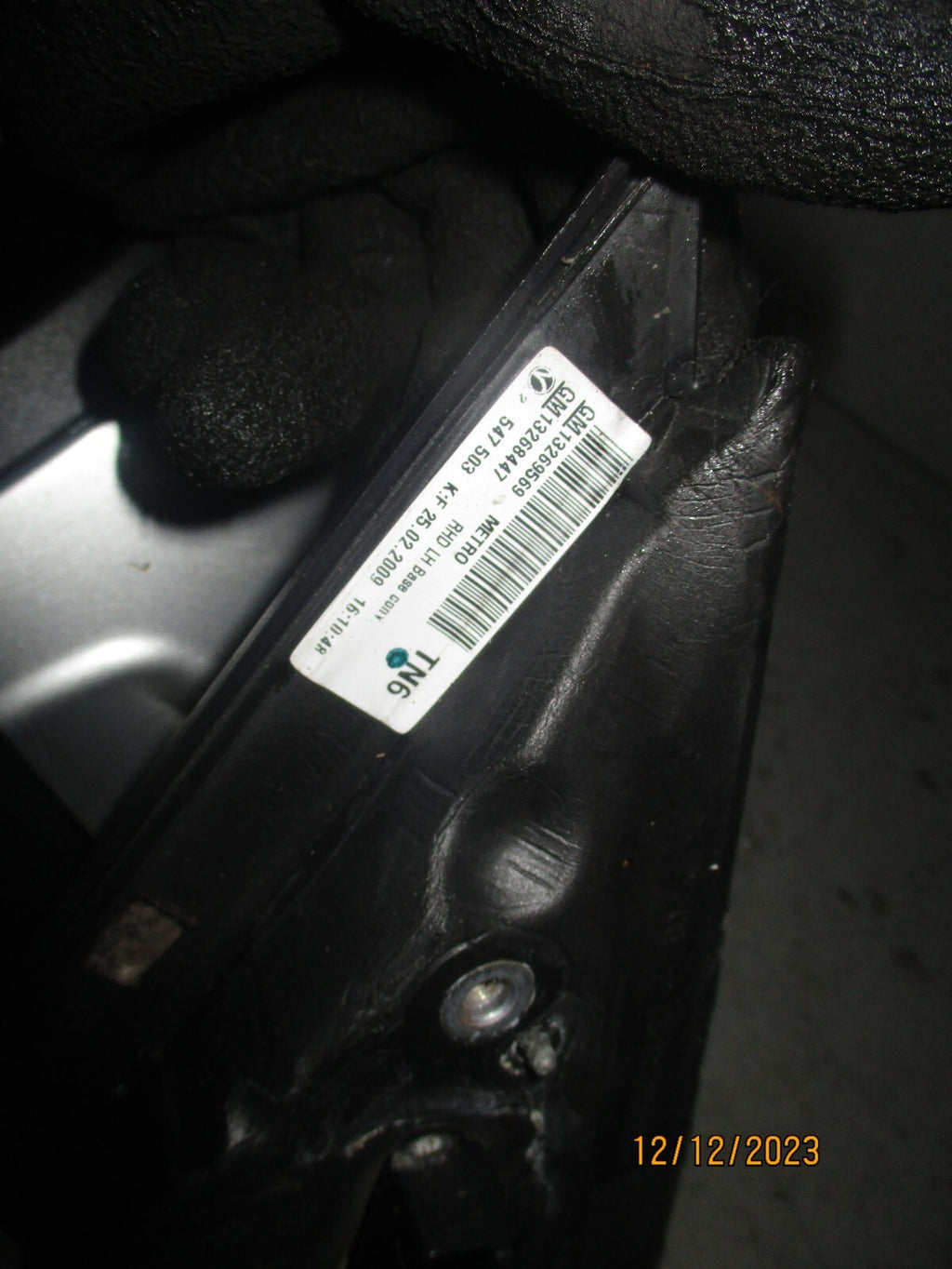 VAUXHALL INSIGNIA 2011 NSF PASSENGER SIDE FRONT WING MIRROR SILVER