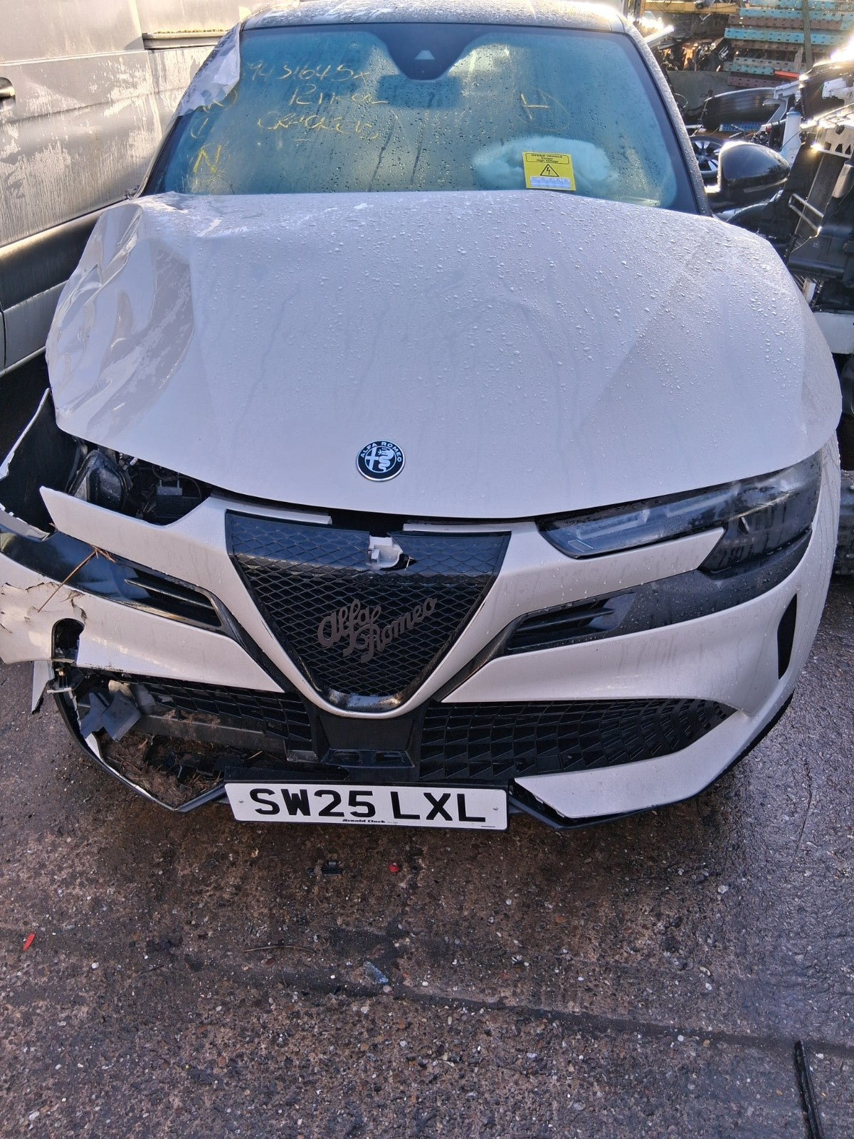 2025 ALFA ROMEO JUNIOR IBRIDA MILANO REAR STORAGE LOAD COVER PARCEL SHELF