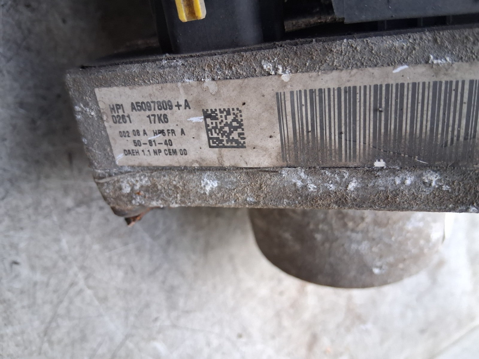 2006 PEUGEOT 307 ELECTRIC POWER STEERING PUMP 9681546580