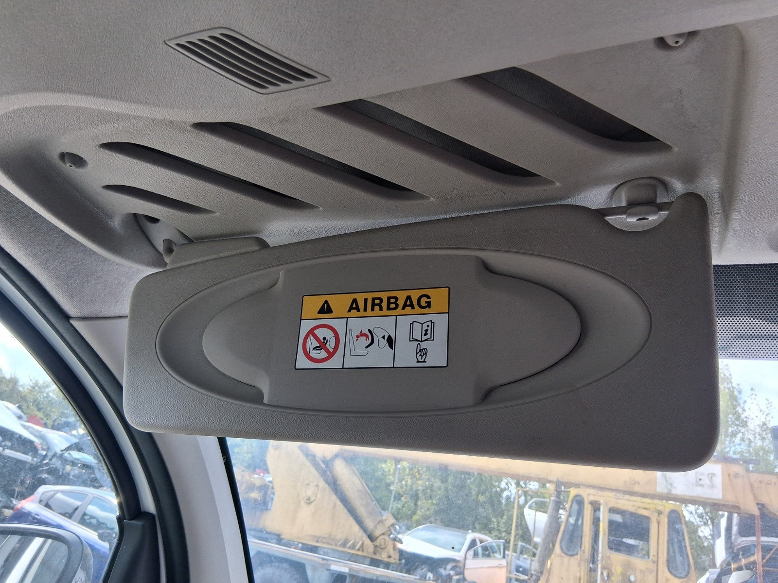 2020 RENAULT KANGOO MK2 NSF PASSENGER SIDE FRONT LEFT SUN VISOR SHADE
