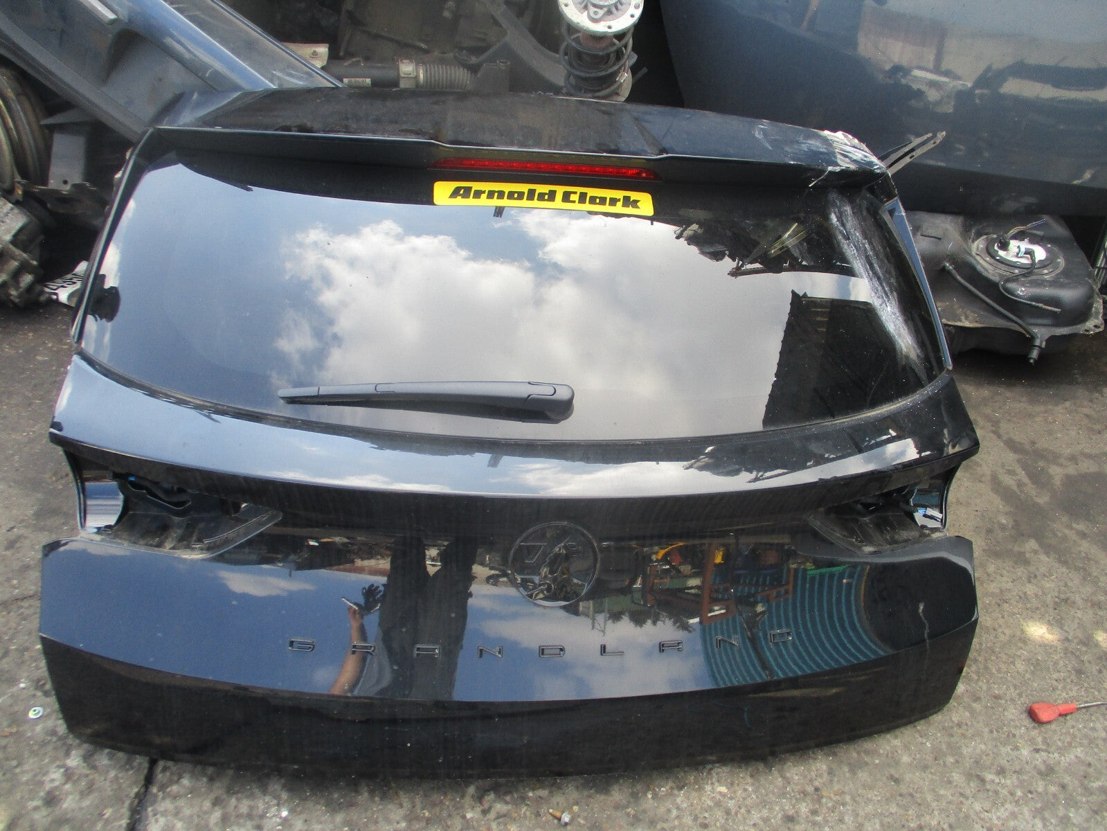 2024 VAUXHALL GRANDLAND MK1 FACELIFT REAR BARE TAILGATE BOOT LID BLACK