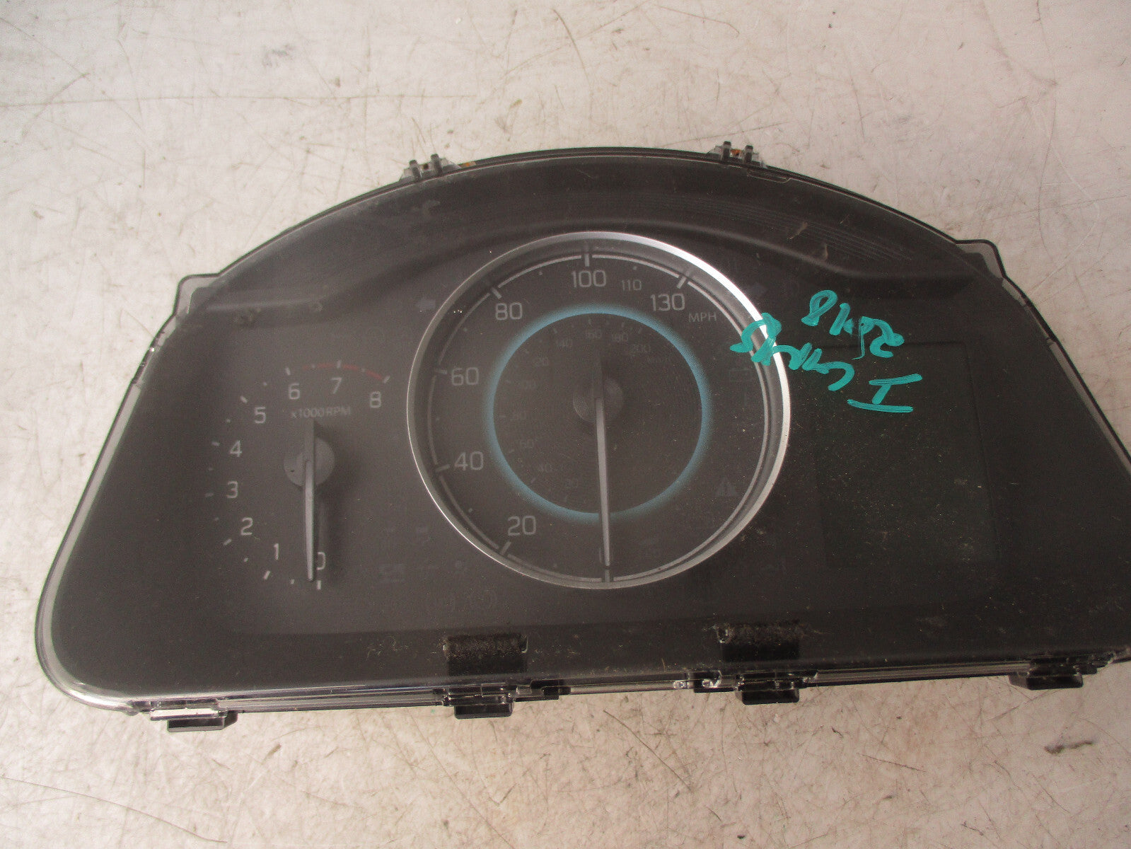 2018 SUZUKI IGNIS 1.2 PETROL SPEEDO SPEEDOMETER INSTRUMENT CLUSTER 3411062RQ0