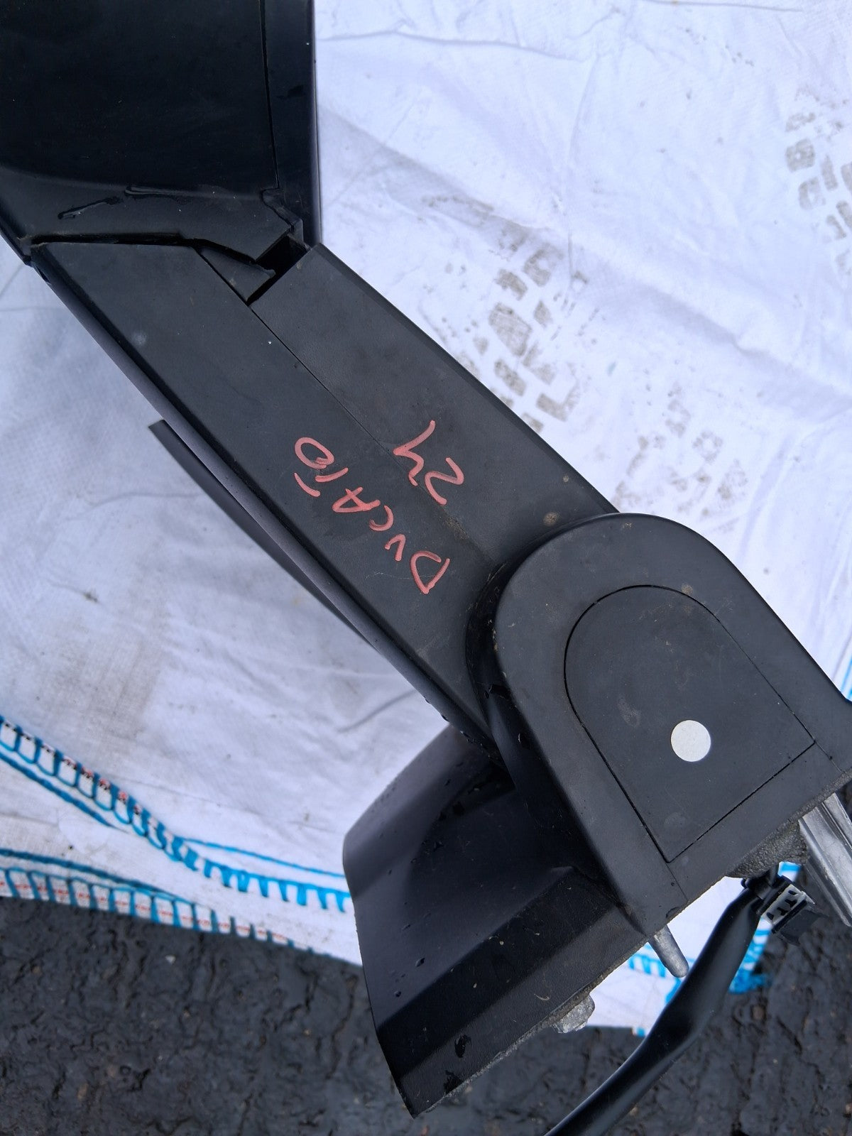 2024 FIAT DUCATO MK3 OSF DRIVER SIDE ELECTRIC HEATED WING MIRROR A078311
