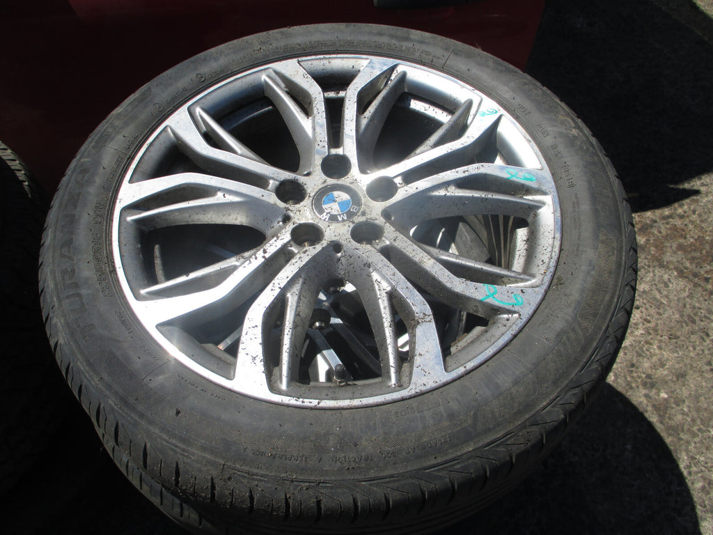 BMW X1 2018 F48 18 INCH ALLOY WHEEL WITH TYRE 225/50R18 6856067 REF 2