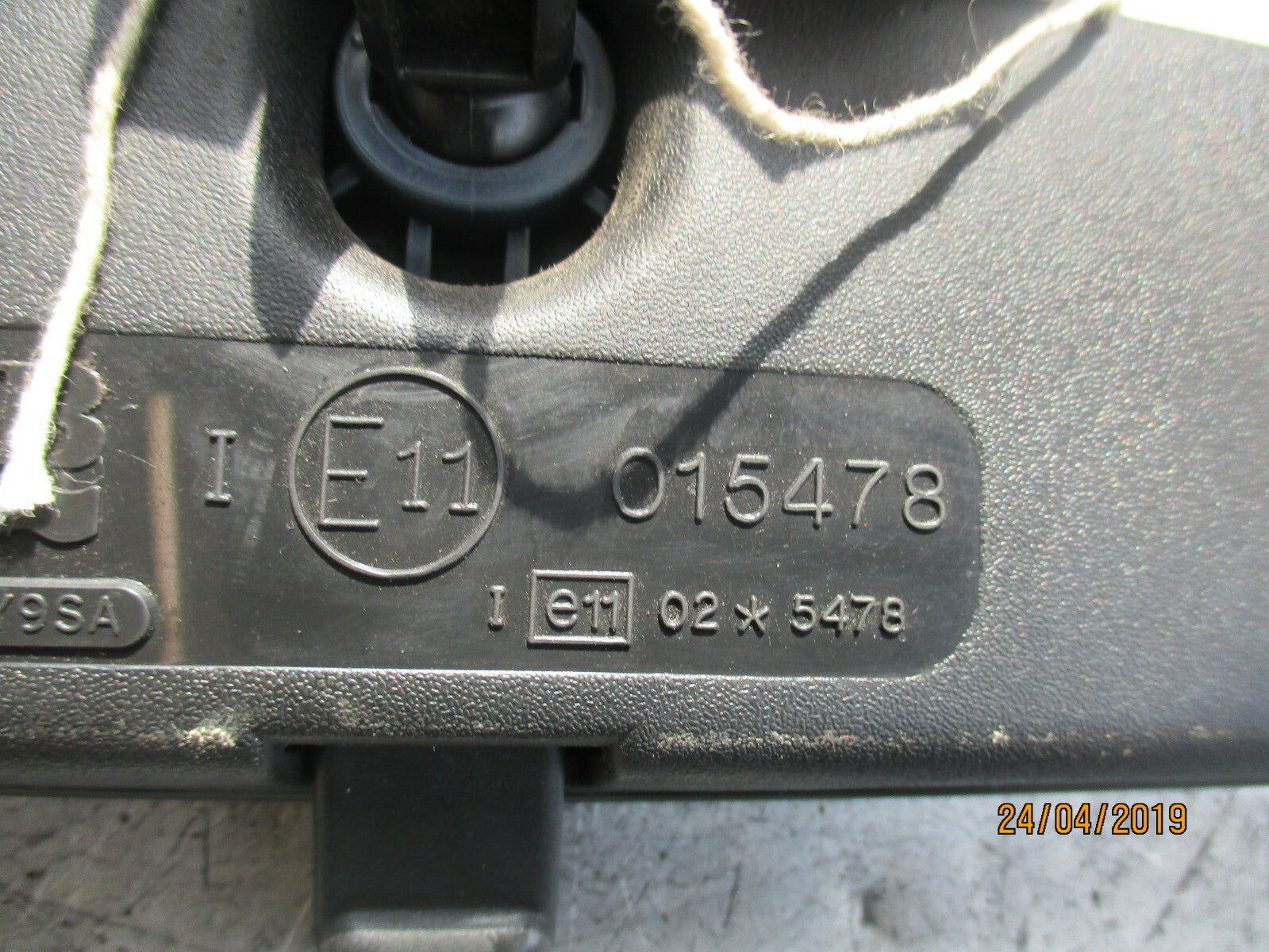 VOLVO S40 MK2 BLACK REAR VIEW MIRROR