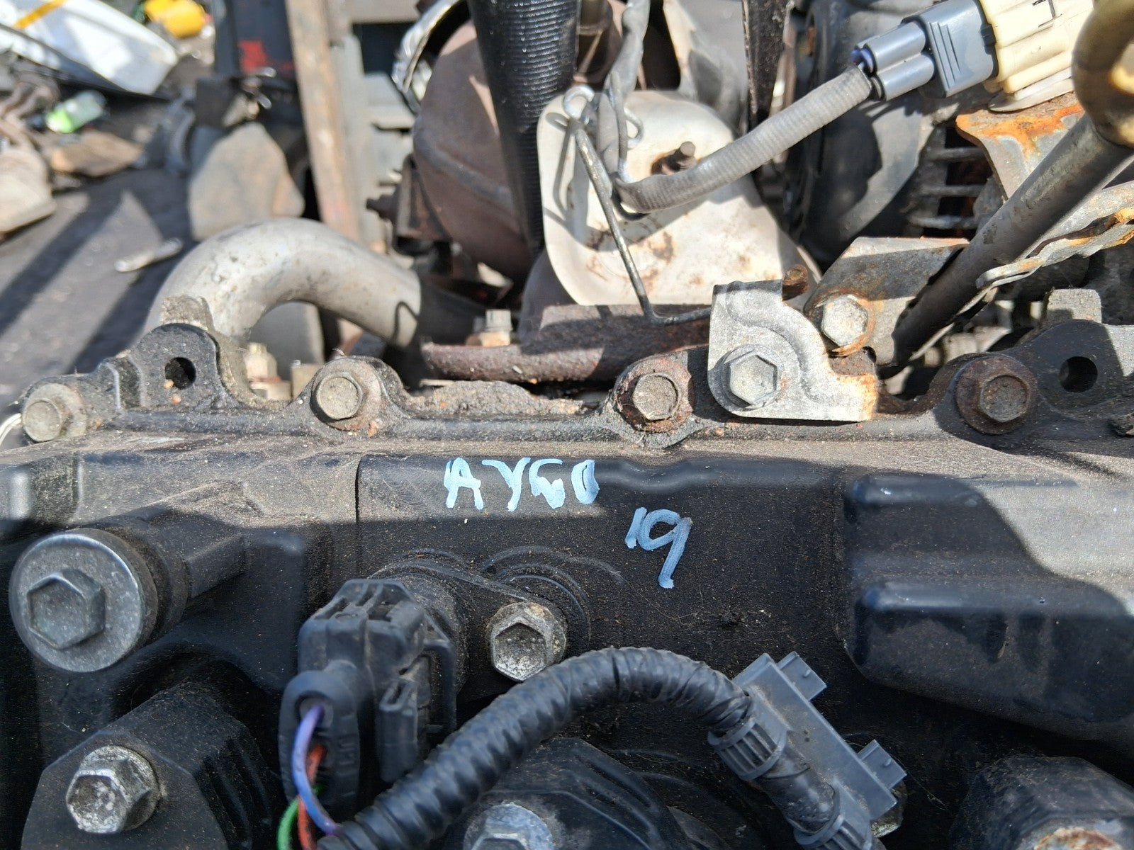 2019 TOYOTA AYGO MK2 1.0 PETROL COMPLETE ENGINE 1KR-FE 1KR FE 1KRFE