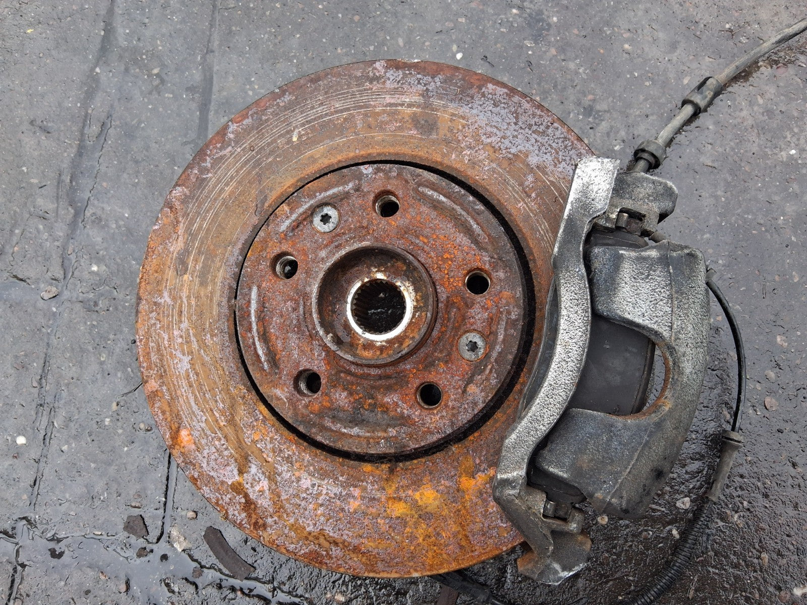 2024 RENAULT TRAFIC X82 MK3 2.0 DIESEL OSF DRIVER SIDE FRONT RIGHT HUB CALIPER
