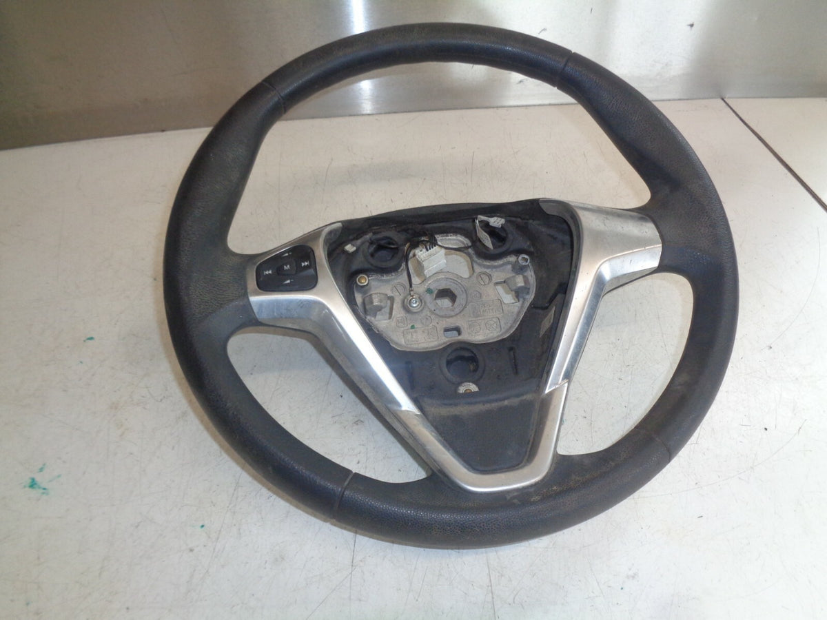 FORD FIESTA 2016 MK7 3 SPOKE MULTI FUNCTION STEERING WHEEL C1BB3600AB3ZHE